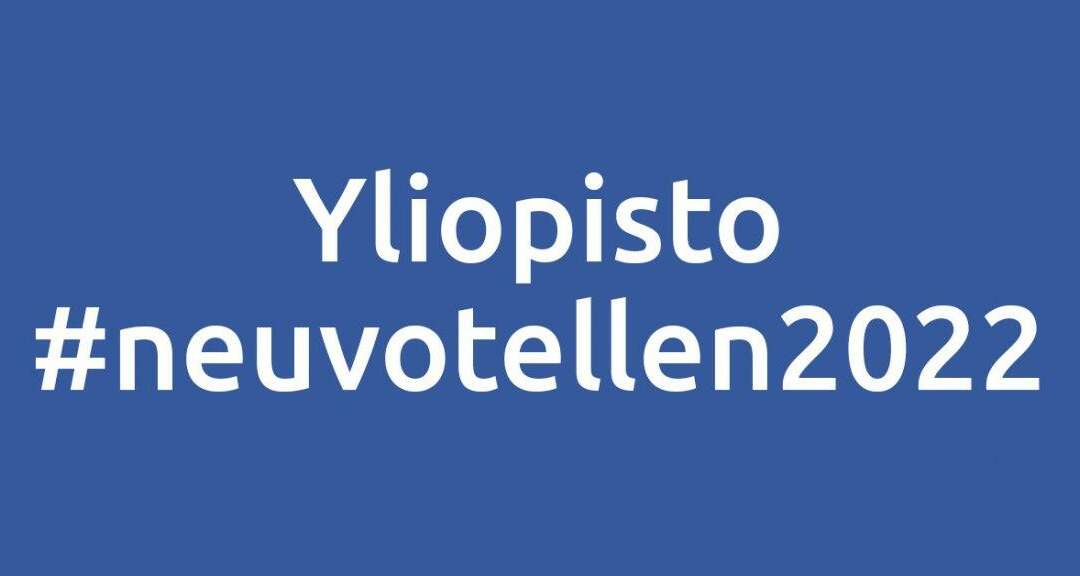 Yliopisto #neuvotellen.